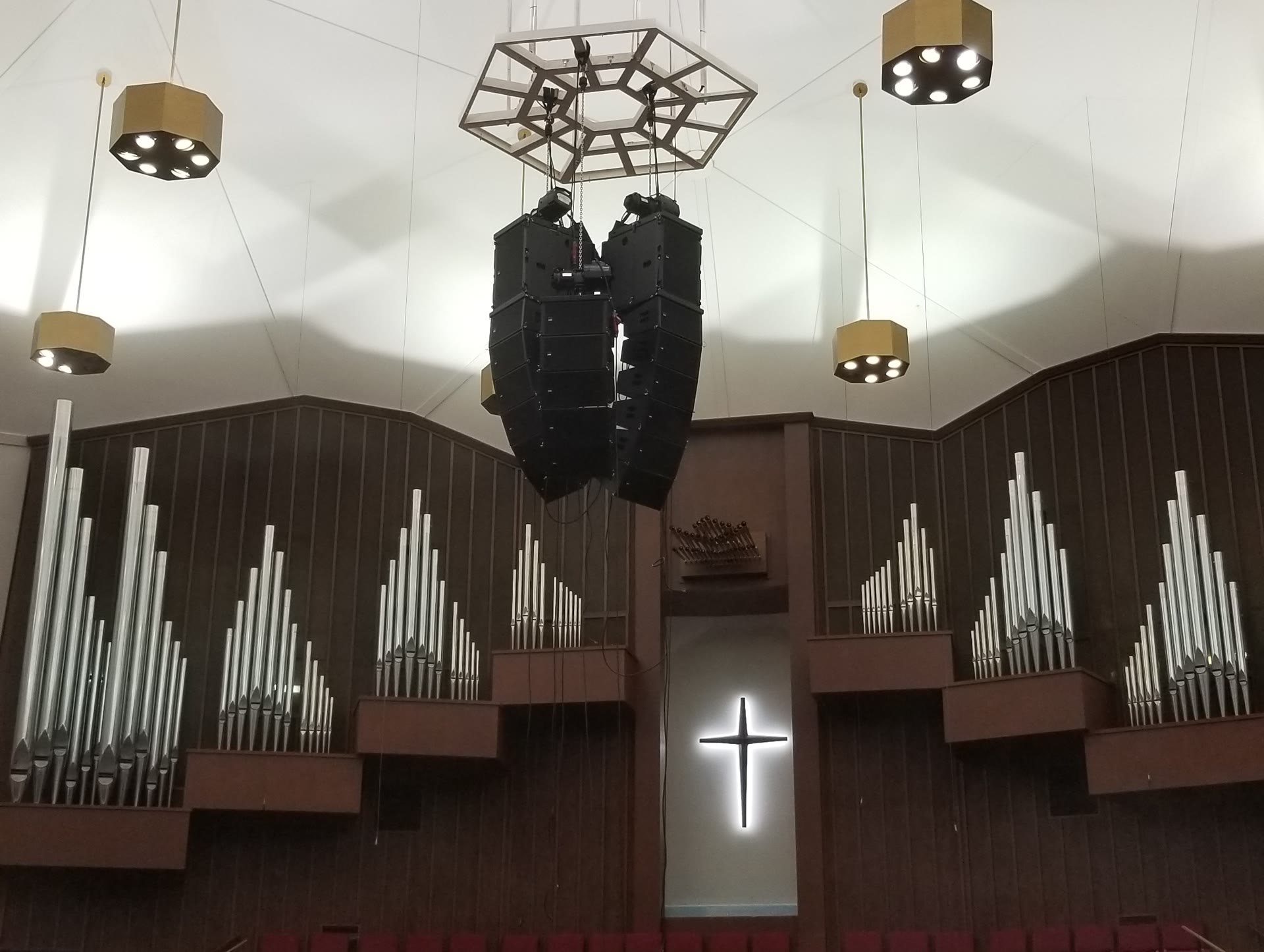 Brentwood Baptist Church — wide project view