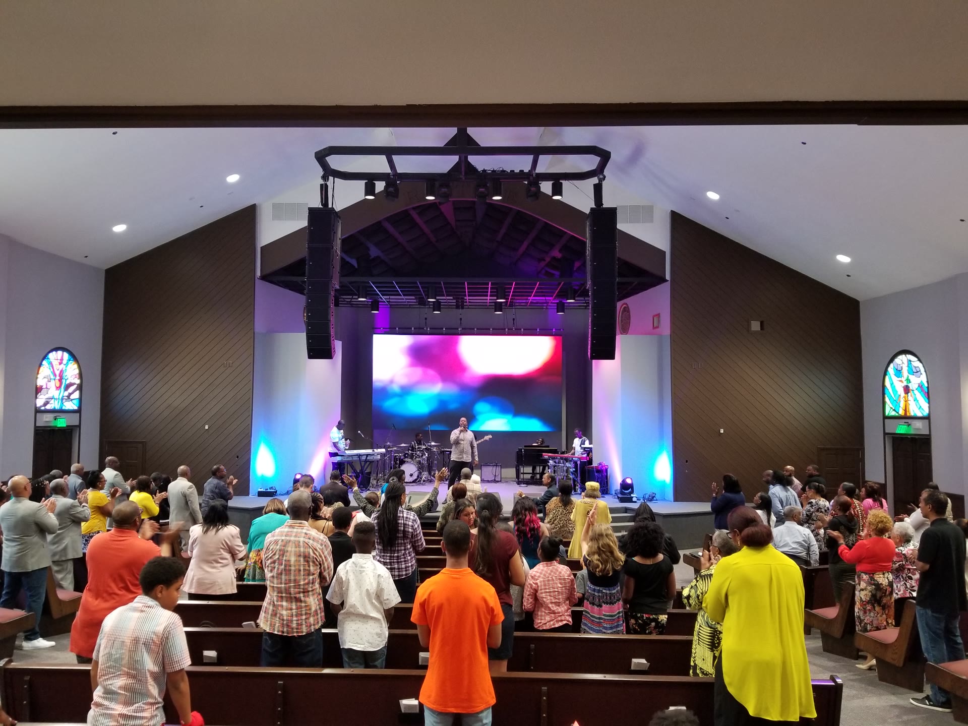 Greater Emanuel Temple — wide project view
